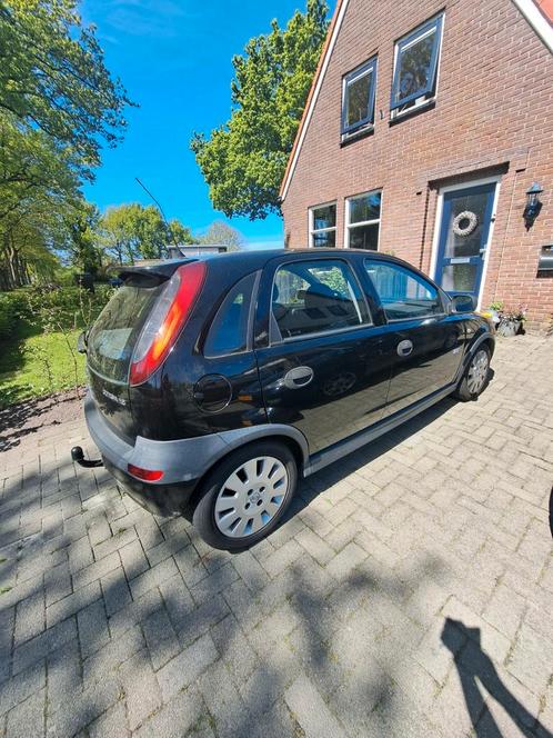 Opel Corsa 1.2 16V 5D 2002 Zwart, Auto's, Opel, Particulier, Corsa, Benzine, C, Hatchback, Handgeschakeld, Origineel Nederlands
