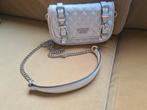 Guess Adam Mini crossbody, Ophalen of Verzenden, Zo goed als nieuw, Wit, Schoudertasje