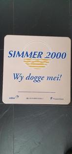 Emaille verkeersbord Simmer 2000 Wy dogge mei, Ophalen, Zo goed als nieuw, Reclamebord