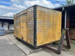 2151. Meubelbak / Container op haakarm slede, Ophalen