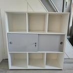 opbergkast wit /grijs, Ophalen, Zo goed als nieuw, 25 tot 50 cm, Minder dan 150 cm