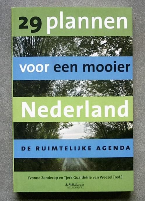 29 Plannen mooier Nederland Ruimtelijke Ordening Planologie, Boeken, Overige Boeken, Nieuw, Ophalen of Verzenden