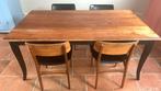 Unieke kans! Mahjong eethoek stoelen 4x, Huis en Inrichting, Ophalen, Gebruikt, Klassiek, chique, 4 tot 6 stoelen