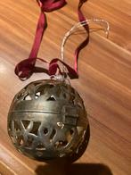 Vintage Messing Potpourri Bal / Kerstbal, Ophalen of Verzenden, Koper