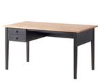 Ikea ARKELSTORP Bureau - Zwart met Houten Blad, Ophalen, Zo goed als nieuw, Bureau
