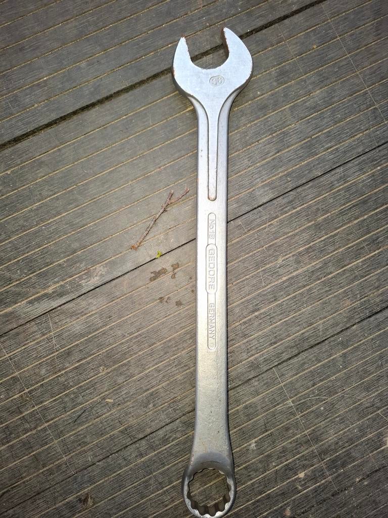 Gedore 1B SW 36 Steeksleutel, Ophalen of Verzenden, Gebruikt