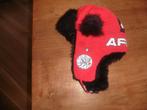 Ajax wintermuts met bont en oud logo., Ophalen of Verzenden, Nieuw, Ajax, Pet of Muts
