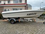 Nette console boot met 25 pk Mercury 4-takt, Watersport en Boten, Ophalen, Gebruikt, 30 tot 50 pk, Snelvarend