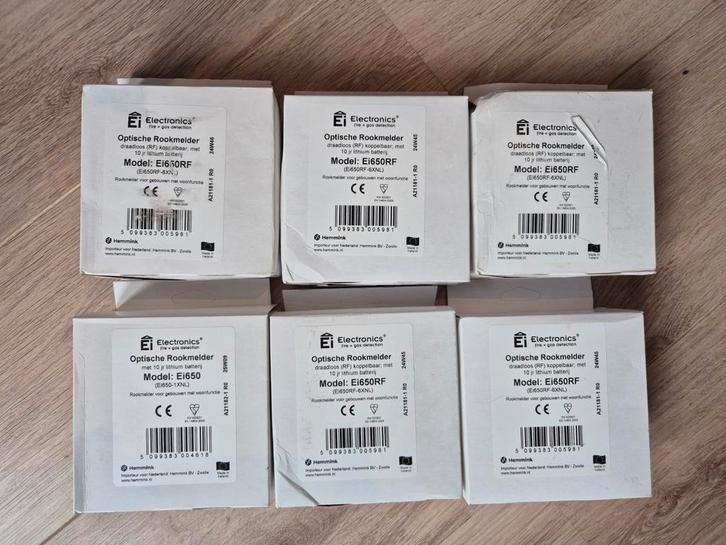 Ei650RF Rookmelder voor 10 jaar zorgeloze veiligheid met dra, Audio, Tv en Foto, Fotografie | Accu's en Batterijen, Nieuw, Ophalen of Verzenden