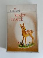 Keltum verzilverd kinderbestek. Van Kempen & Begeer. NIEUW., Ophalen
