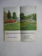 Brochure van Stahl- und MoorBad Schwalbach im Taunus (1936?), Ophalen of Verzenden, Gelezen