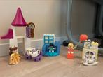 Duplo- Belle en het Beest en 2 kindjes met ballonnen etc, Kinderen en Baby's, Speelgoed | Duplo en Lego, Ophalen of Verzenden