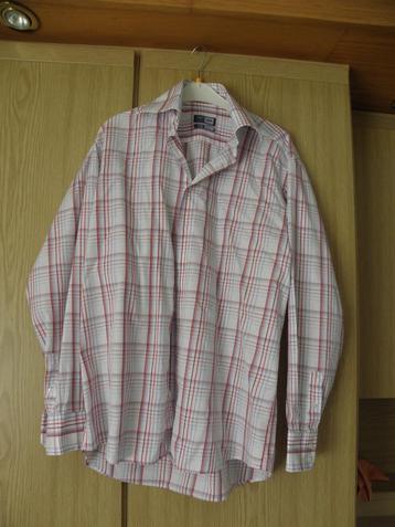 Goedkoop katoenen geruit overhemd SUITSUPPLY mt 41 L prima beschikbaar voor biedingen