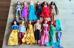 12 Disney Barbies, Ophalen of Verzenden, Gebruikt, Barbie