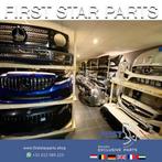 W117 CLA45 45 AMG VOORBUMPER ZWART COMPLEET + AMG GRIL ORIGI, Gebruikt, Voor, Mercedes-Benz, Ophalen of Verzenden