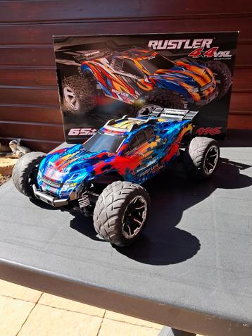 Traxxas Rustler 4x4 VXL in goede staat. beschikbaar voor biedingen