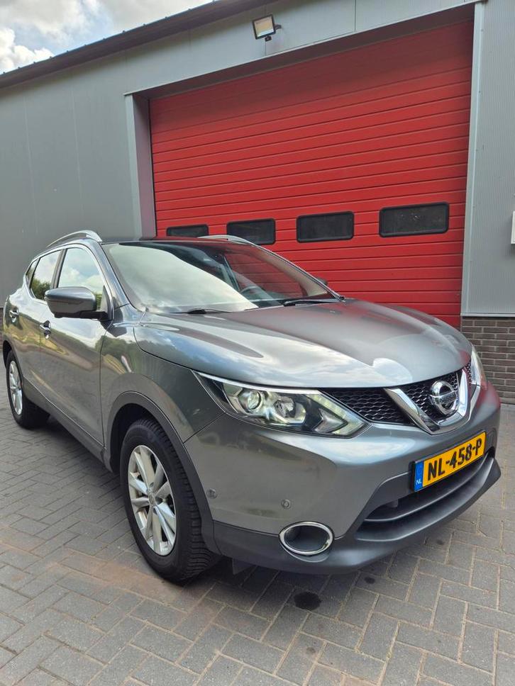 Nissan Qashqai 1.2 Dig-t 360 Camera PDC Leer Pano Trekhaak, Auto's, Nissan, Bedrijf, Qashqai, 360° camera, ABS, Achteruitrijcamera