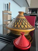 grote tajine met kleine Tajine, Huis en Inrichting, Keuken | Potten en Pannen, Ophalen, Zo goed als nieuw, Overige materialen