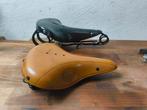 2 Vintage lederen lepper zadels,Hammock-Concorde, Fietsen en Brommers, Fietsonderdelen, Ophalen of Verzenden, Zo goed als nieuw