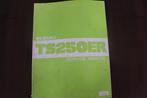 Suzuki TS250 ER 1980 motorcycle service manual TS 250ER, Motoren, Ophalen of Verzenden, Suzuki
