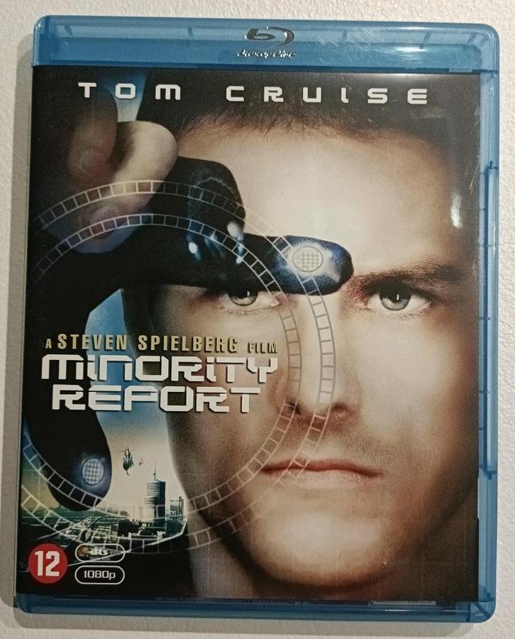 Minority Report blu-ray (met NL ondertitels), Cd's en Dvd's, Blu-ray, Zo goed als nieuw, Science Fiction en Fantasy, Ophalen of Verzenden
