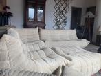 Modulaire ensemble in Beige Corduroy, Velours Côtelé, Ophalen of Verzenden, Stof, Cassina sede b&b italia togo mah jong ligne roset knoll vitra