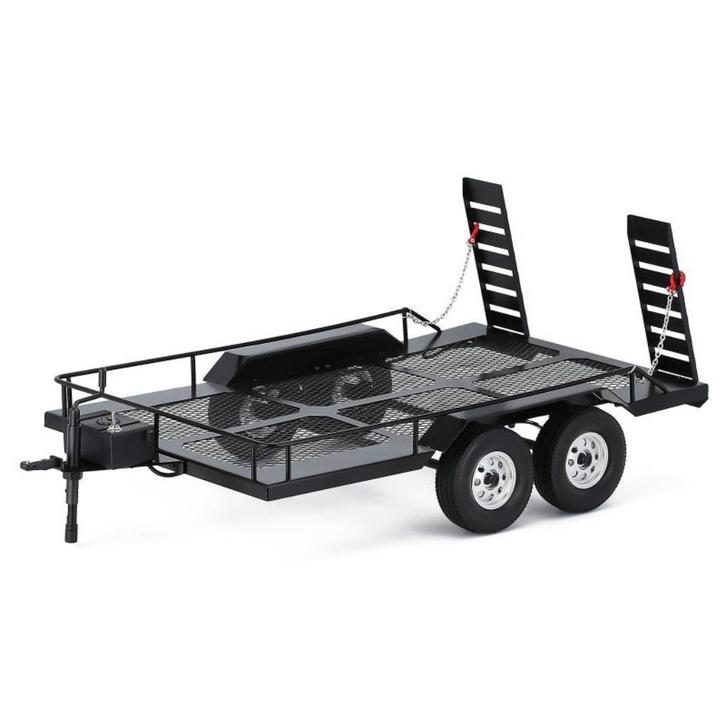 NJORA 465x290mm Metalen Aanhanger voor 1/10 RC Crawler, Hobby en Vrije tijd, Modelbouw | Radiografisch | Overige, Nieuw, Ophalen of Verzenden