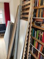 IKEA Twijfelaar MALM, Huis en Inrichting, Slaapkamer | Bedden, Ophalen, Gebruikt, Wit, 140 cm
