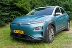 Hyundai Kona EV Premium Sky 2020 3-fase trekhaak, Auto's, Hyundai, 14 kWh, Blauw, Origineel Nederlands, Elektrisch