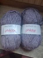 Phildar Partner 3.5 Wol - 2 Bollen, Hobby en Vrije tijd, Ophalen, Nieuw, Breien of Haken, Wol of Garen