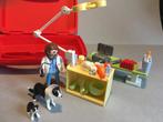PLAYMOBIL City Life dierenartsbezoek meeneemkoffer 5653, Ophalen of Verzenden, Zo goed als nieuw, Complete set