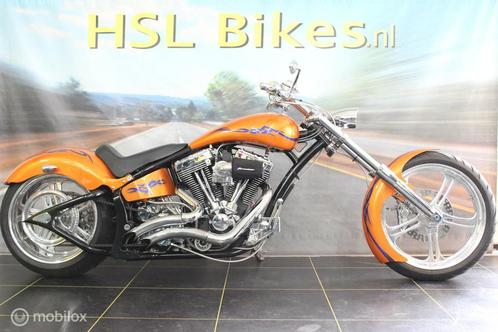 Eigenbouw Harley GODFATHER, Motoren, Motoren | Overige merken, Bedrijf, Chopper, 11 kW of minder