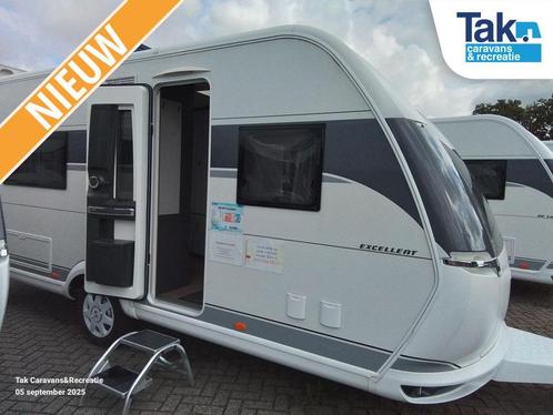 Hobby Excellent 540 WFU gratis mover model 2024, Caravans en Kamperen, Caravans, Bedrijf, tot en met 4, 1250 - 1500 kg, Rondzit