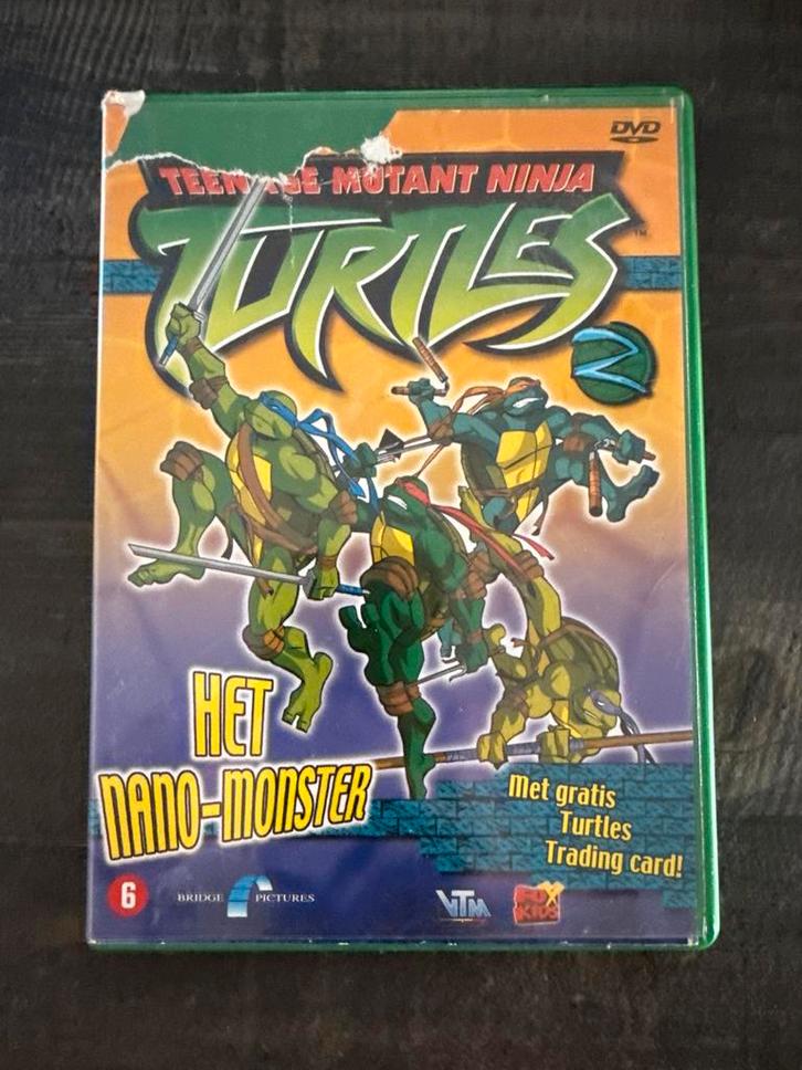 TMNT - Het Nano-Monster DVD, Cd's en Dvd's, Dvd's | Kinderen en Jeugd, Gebruikt, Film, Avontuur, Vanaf 6 jaar, Ophalen of Verzenden