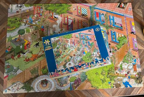 Jan van Haasteren - de buren (1500 stukjes), Hobby en Vrije tijd, Denksport en Puzzels, Zo goed als nieuw, Ophalen