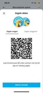 Gezocht: spaarkaarten AH pathé actie, Tickets en Kaartjes, Kortingsbon