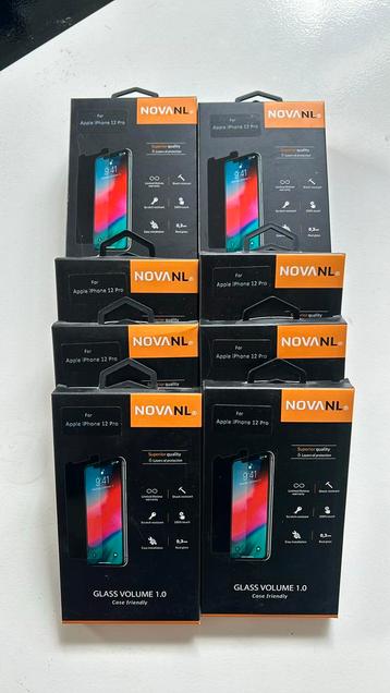 12 X Tempered glass iPhone12/12Pro