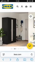 Ikea Brimnes kledingkast zwart - uit elkaar!, Huis en Inrichting, Kasten | Kledingkasten, Ophalen, Overige materialen, Gebruikt