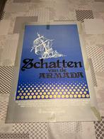 Vintage Poster Schatten van de Armada, Deurposter of groter, Ophalen of Verzenden, Reclame, Rechthoekig Staand