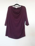 Paarse Dames Top met Watervalhals - Maat XL, Charles Vogele, Paars, Maat 46/48 (XL) of groter, Ophalen of Verzenden