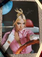 Dua Lipa gesigneerde poster, Ophalen of Verzenden, Zo goed als nieuw, Rechthoekig Staand
