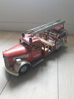 Brandweerauto van blik, Ophalen