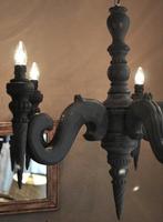 Hoffz 6 armige kroonluchter de Eenhoorn, Huis en Inrichting, Lampen | Kroonluchters, Ophalen, Zo goed als nieuw