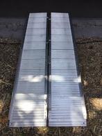 Oprijplaat draagbaar aluminium rijplaat rolstoel inklapbaar, Ophalen of Verzenden