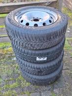 Winterbanden op stalen velg 185X65R15 steek 4 X 98, Auto-onderdelen, Banden en Velgen, Ophalen, Gebruikt, 15 inch, Banden en Velgen