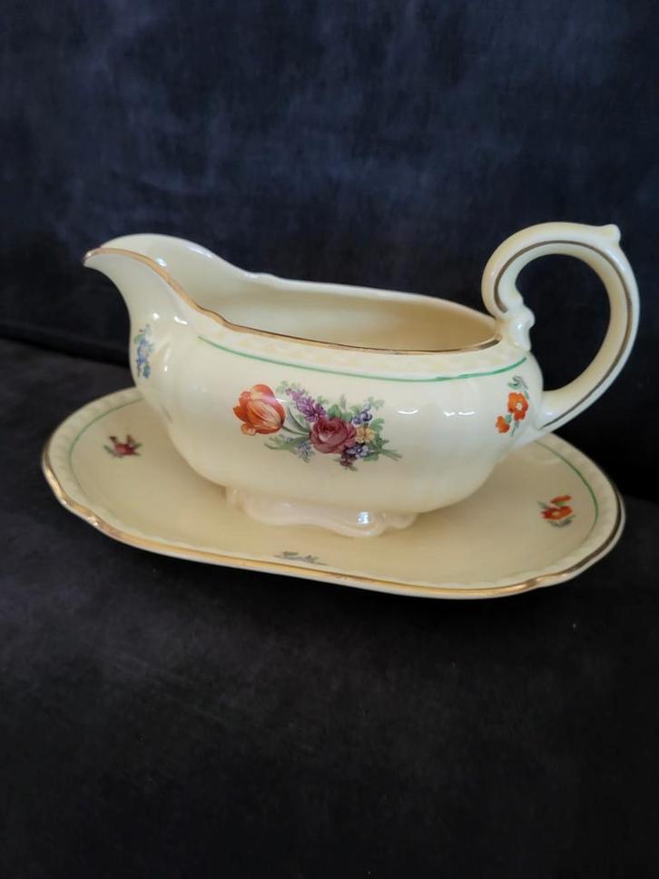 Villeroy & Boch Dresden Sauskom, Art Deco, 1920s/30s, Antiek en Kunst, Antiek | Keramiek en Aardewerk, Ophalen of Verzenden