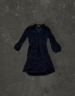 Zwarte Cotton Club Jurk | Maat XS | Goede Staat, Zwart, Ophalen of Verzenden, Zo goed als nieuw, Onder de knie