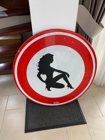 Gezocht dit bord verboden te tippelen beschikbaar voor biedingen