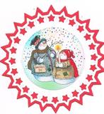 kerstopleg, Ophalen of Verzenden, Nieuw, Kerst, Blanco kaart of Basiskaart