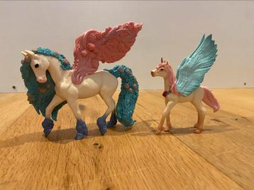 10 Schleich paarden  beschikbaar voor biedingen
